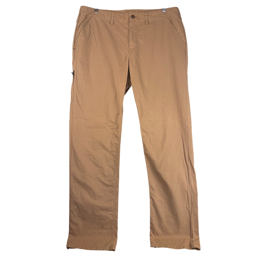 Patagonia Tenpenny Pants Mens 38 Mojave Khaki Tan Organic Cotton Nylon 56846
